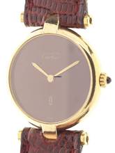 Thumbnail von Cartier Vendome Ladies Wristwatch Must de Cartier Vermeil Ronde </h1>