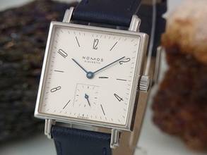 Thumbnail von NOMOS Tetra Glashütte Tetra 406 Handaufzug Glasboden Herrenuhr 29,5 Mm X 29,5 Mm </h1>