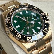 Thumbnail von Rolex GMT-Master II 116718LN all stickers NOS Eu 2014 unworn chromalight ungetragen </h1>