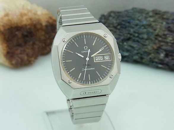  Omega Seamaster Quarz Mariner Vintage Day Date Saphirglas 196.0054 Herren Ø38 Mm </h1> 