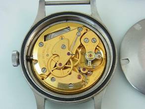 Thumbnail von Smiths W10 Broad Arrow Britische Militäruhr 1968 35mm Handaufzug 60466e Vintage </h1>