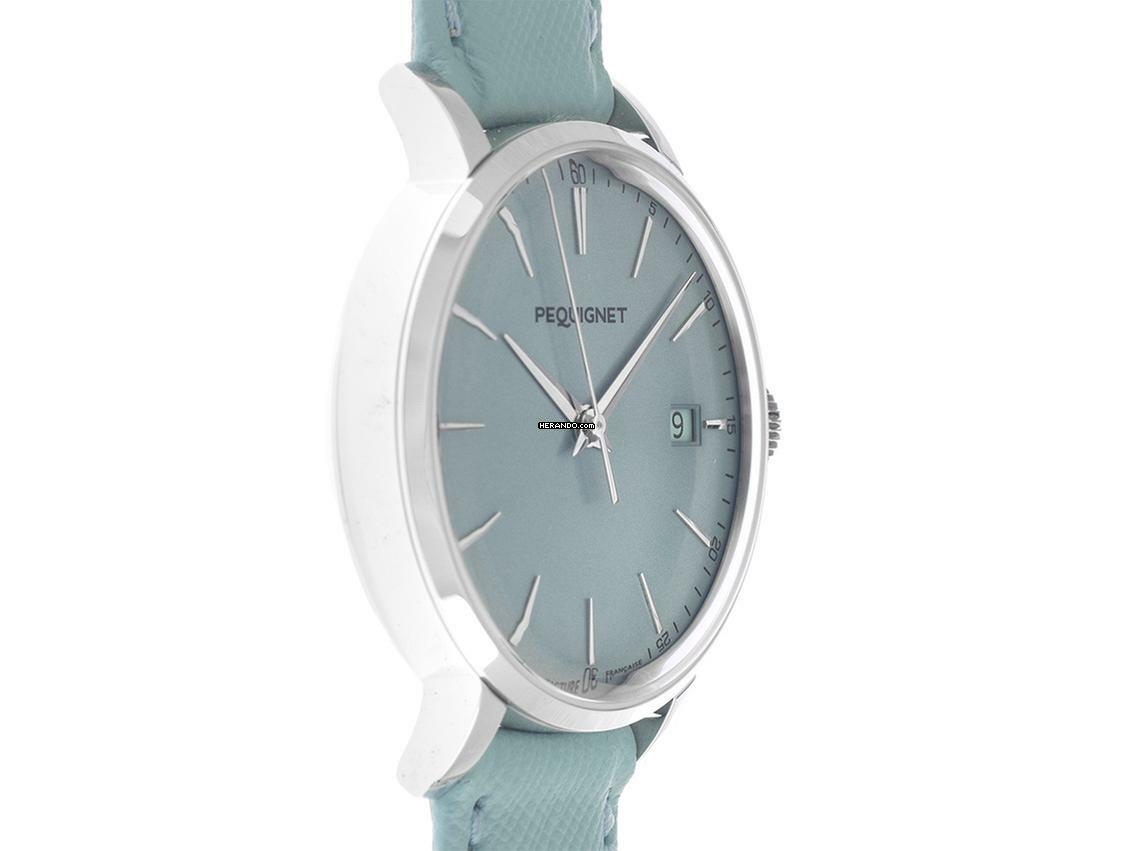 Thumbnail von Pequignet Attitude Ocean Blue Ref.9060473 CV Full Set Neu