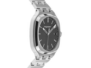 Thumbnail von Pequignet Concorde Charcoal Grey Dial Stahl Automatik Armband Stahl Ref.9040443 Box&Pap. Full Set Neu