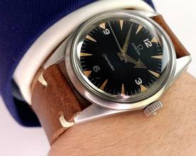 Thumbnail von Omega Seamaster Railmaster Restaurierte Seamaster Railmaster Vintage 135.004 PAF Pakistan Air Force Military 135004