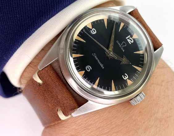  Omega Seamaster Railmaster Restaurierte Seamaster Railmaster Vintage 135.004 PAF Pakistan Air Force Military 135004 