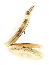 Thumbnail von Swiss Antique solid 18 ct yellow gold key wind Pocket Fob Watch fully engraved </h1>