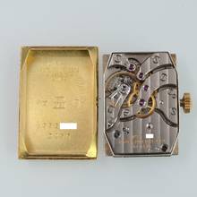 Thumbnail von Patek Philippe Hour Glass 2456 roof tile silver dial gold 18KT with Extract Patek 1950’s