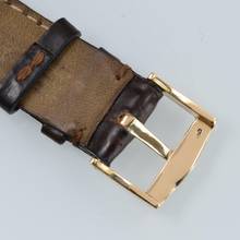 Thumbnail von Patek Philippe Hour Glass 2456 roof tile silver dial gold 18KT with Extract Patek 1950’s