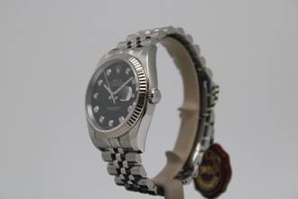 Thumbnail von Rolex Datejust 36 116234 Diamonds - Full Set 2006 </h1>