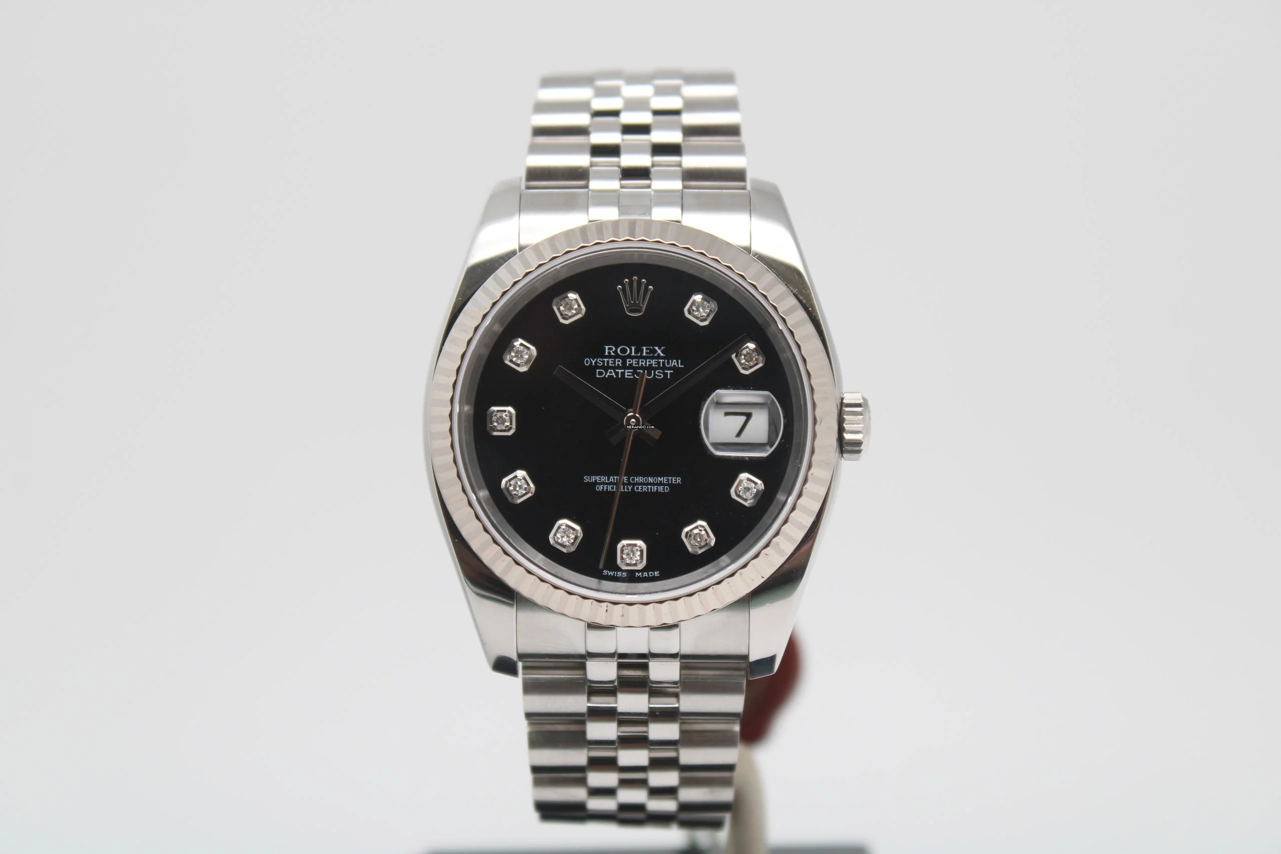  Rolex Datejust 36 116234 Diamonds - Full Set 2006 </h1> 