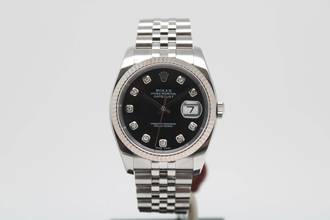Thumbnail von Rolex Datejust 36 116234 Diamonds - Full Set 2006 </h1>