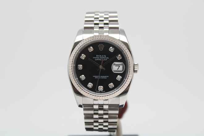  Rolex Datejust 36 116234 Diamonds - Full Set 2006 </h1> 