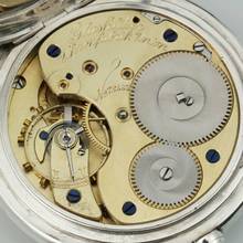 Thumbnail von Uhrenfabrik Union Glashütte in Sachsen Deutsche Marine Beobeachtungsuhr B-Uhr Silber Holz Etui 59mm ca. 1920