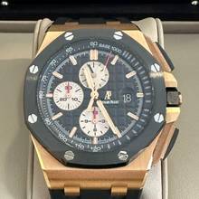 Thumbnail von Audemars Piguet Royal Oak Offshore Chronograph 2018 TOP unpolished Box&Papers unpoliert 44mm </h1>