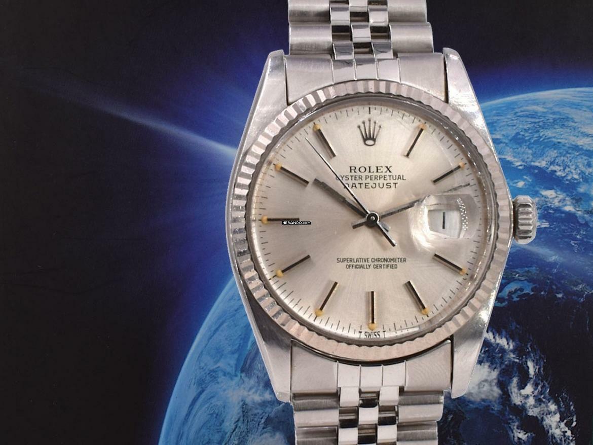 Rolex Datejust 36 16014 Silver Dial - 36mm </h1>