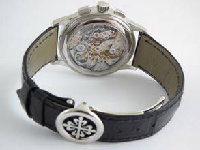Thumbnail von Patek Philippe Chronograph Blue Platinum </h1>
