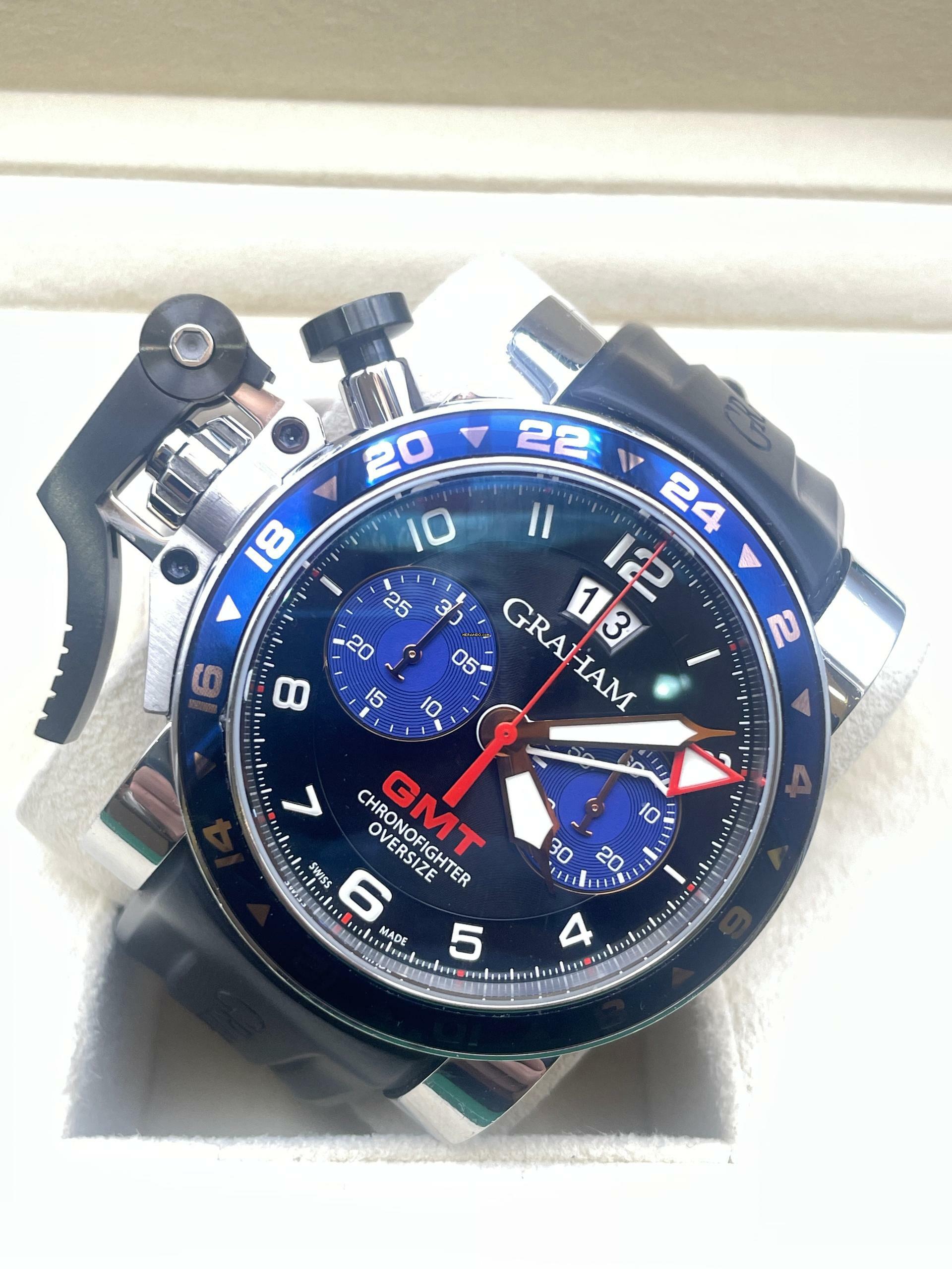 Thumbnail von Graham Chronofighter Oversize GMT in Nice Condition