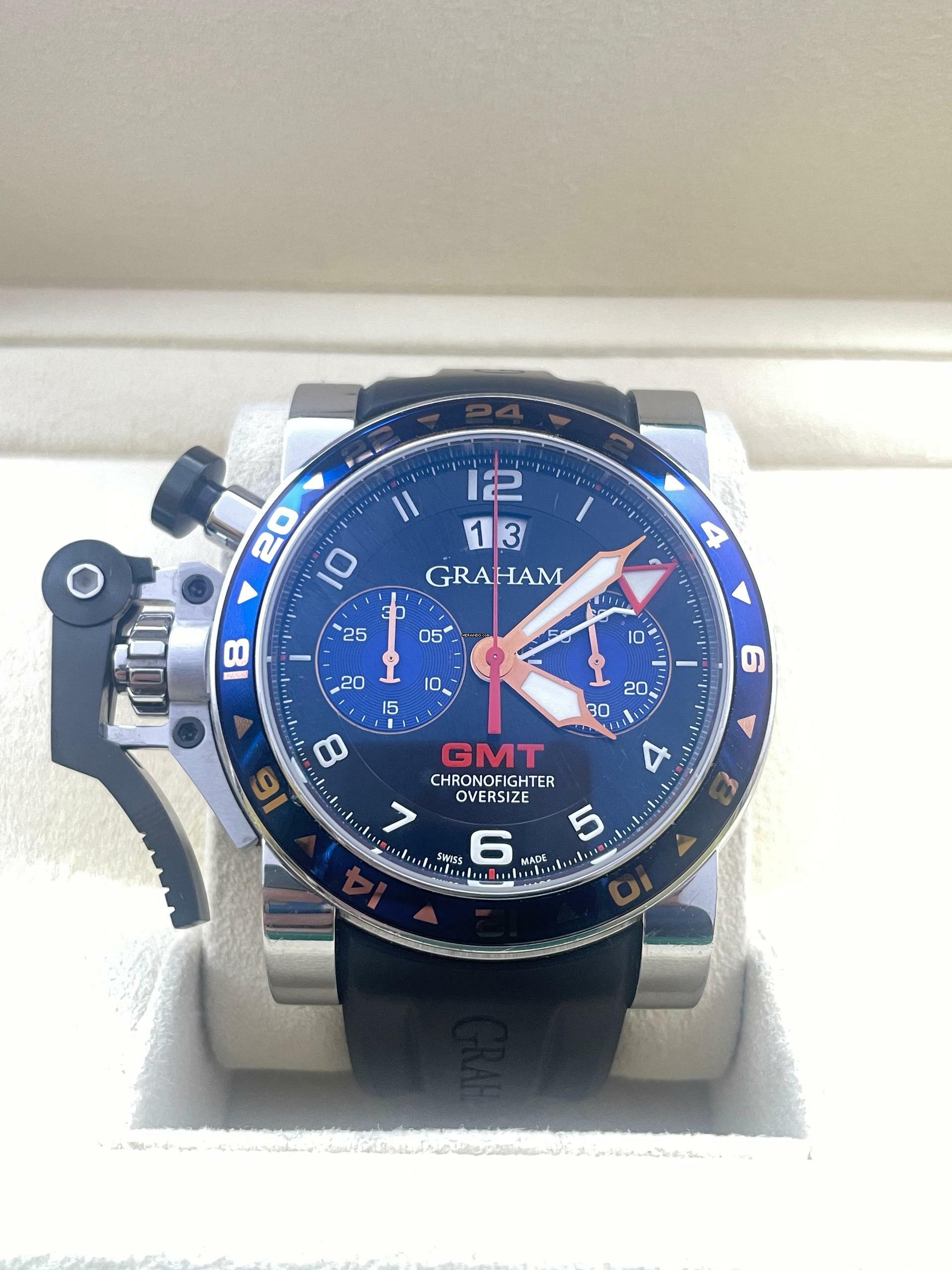Thumbnail von Graham Chronofighter Oversize GMT in Nice Condition