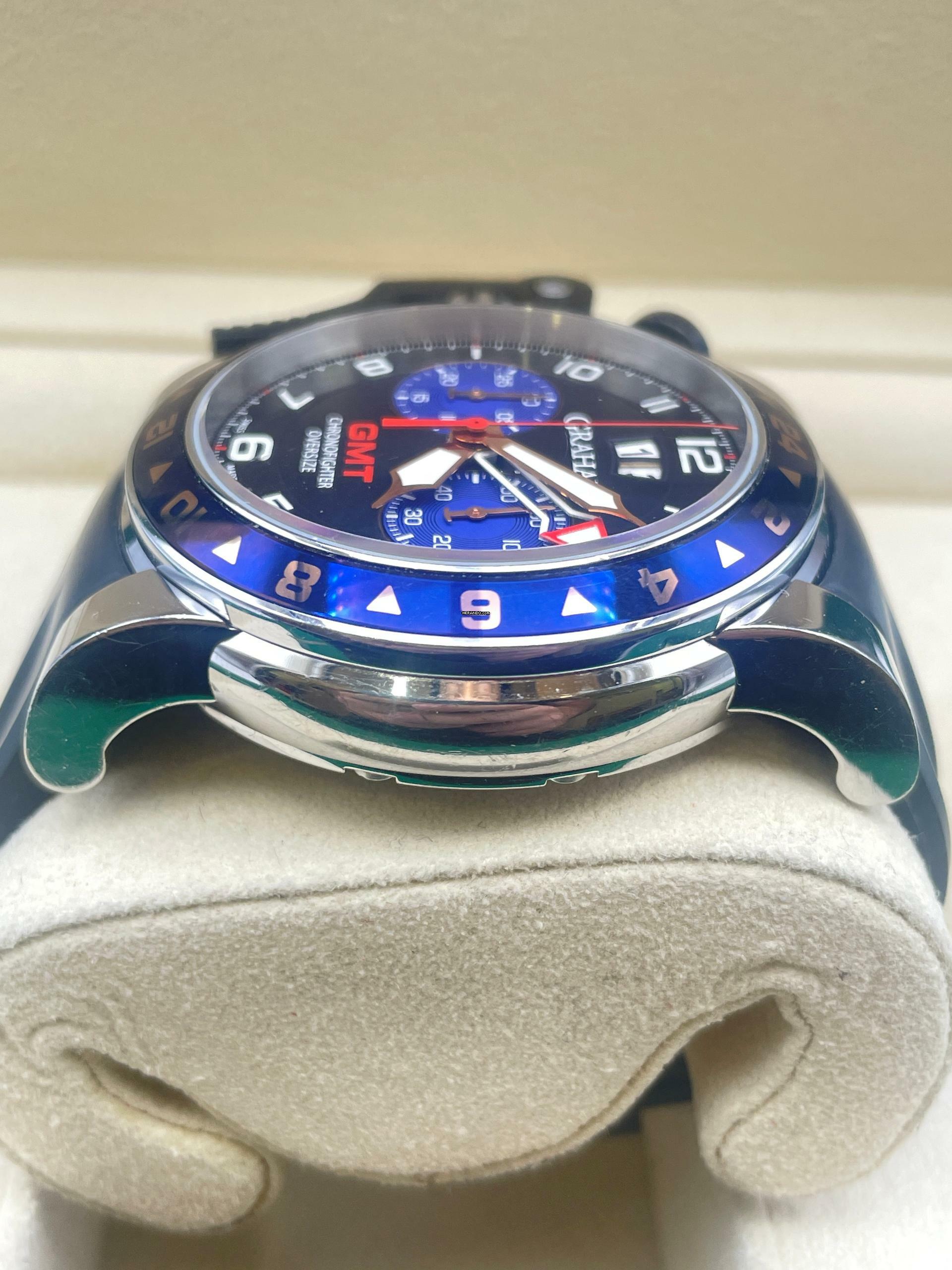 Thumbnail von Graham Chronofighter Oversize GMT in Nice Condition