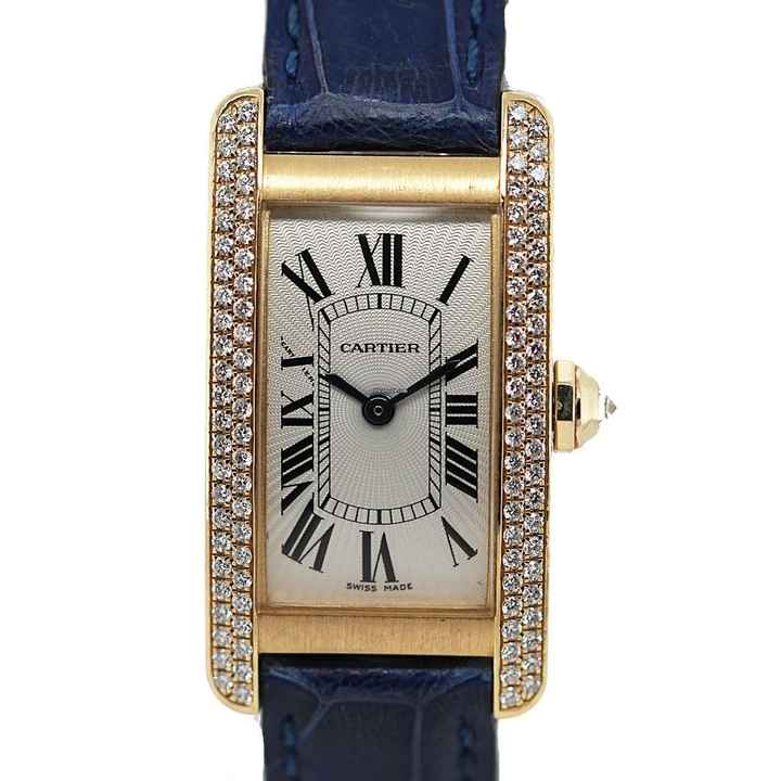  Cartier Tank Américaine Lady Tank Americaine Factory Diamonds Full-Set </h1> 