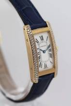 Thumbnail von Cartier Tank Américaine Lady Tank Americaine Factory Diamonds Full-Set </h1>