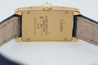 Thumbnail von Cartier Tank Américaine Lady Tank Americaine Factory Diamonds Full-Set </h1>