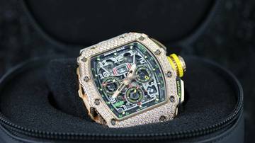 Thumbnail von Richard Mille RM 011 11-03 Roségold - Factory Diamond Set - like New - Fullset - 2021