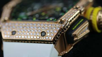 Thumbnail von Richard Mille RM 011 11-03 Roségold - Factory Diamond Set - like New - Fullset - 2021