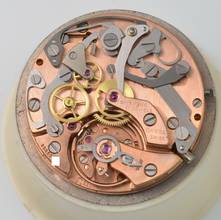 Thumbnail von Omega Genève Chronostop Date Jumbo 146.012 brown/gray dial 1970’s </h1>