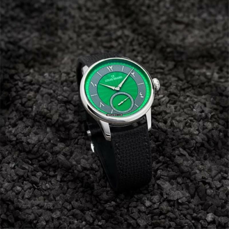 Thumbnail von Louis Erard Petite Seconde Guilloché Gulf Edition Blue optional in green or black