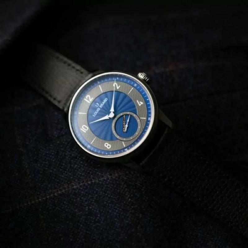 Thumbnail von Louis Erard Petite Seconde Guilloché Gulf Edition Blue optional in green or black