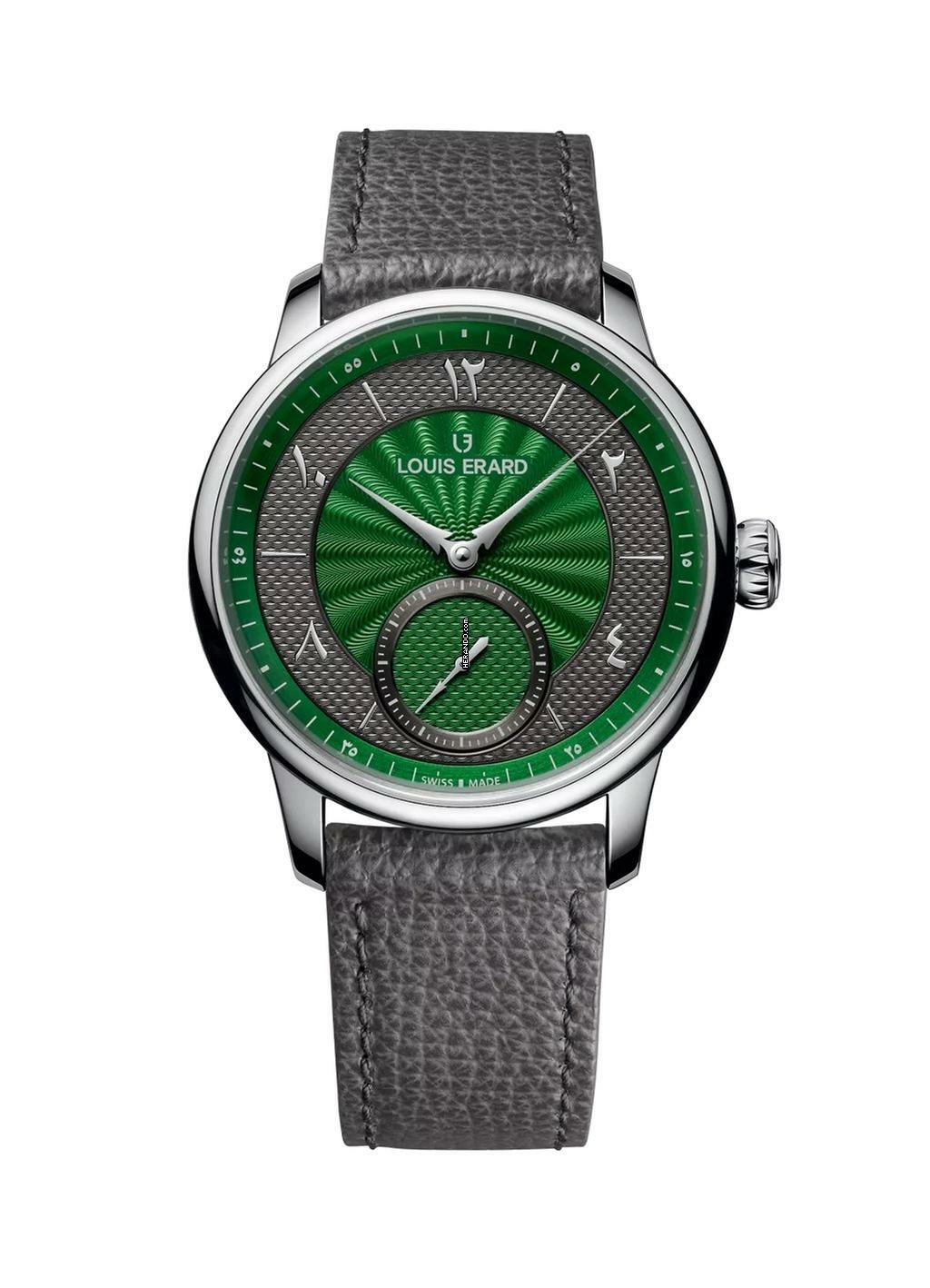 Thumbnail von Louis Erard Petite Seconde Guilloché Gulf Edition Blue optional in green or black