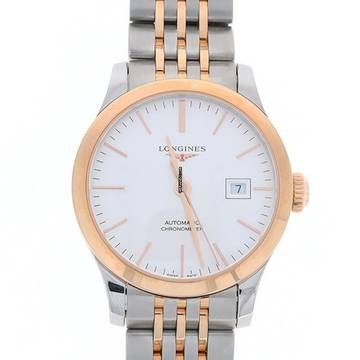 Longines Record Damenuhr bicolor Record Automatik L2.321.5.72.7 