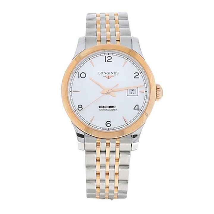  Longines Record Damenuhr bicolor Record Automatik L2.321.5.76.7 