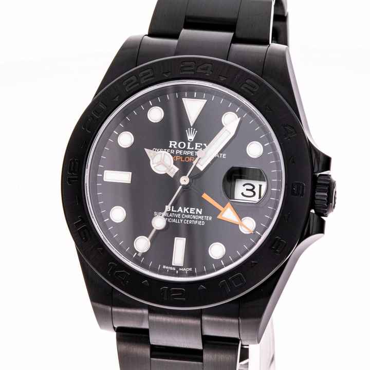  Rolex Explorer II Blaken Black 216570 Full Set 2020 
