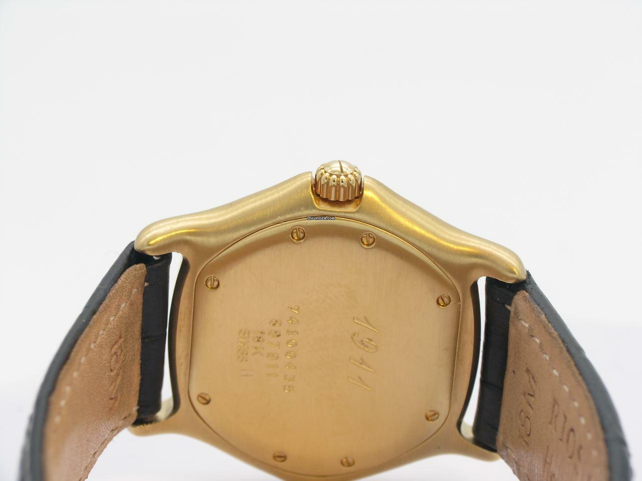 Thumbnail von Ebel 1911 18kt Gold Quarz Herrenuhr </h1>