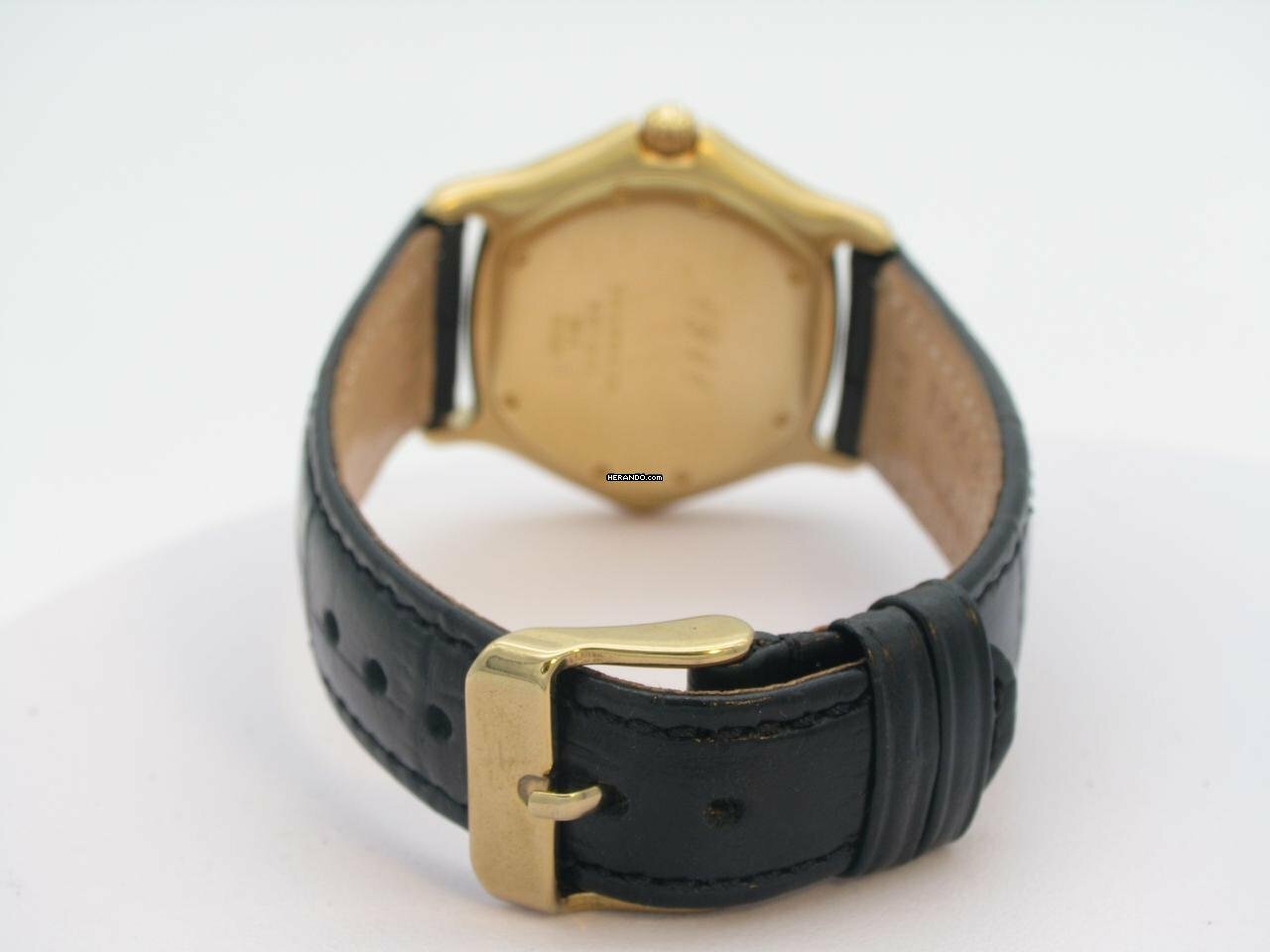 Thumbnail von Ebel 1911 18kt Gold Quarz Herrenuhr </h1>