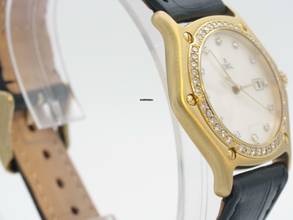 Thumbnail von Ebel 1911 18kt Gold Quarz Herrenuhr </h1>