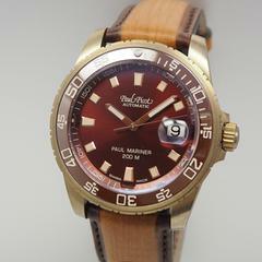 Thumbnail von Paul Picot Paul Mariner III Bronze NEU Box+Papiere </h1>