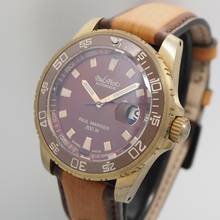 Thumbnail von Paul Picot Paul Mariner III Bronze NEU Box+Papiere </h1>