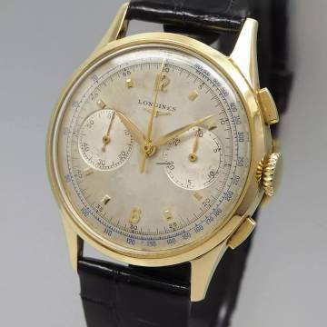  Longines Vintage Chronograph Cal.30CH 18k/750 Gold Ref.: 5967 </h1> 