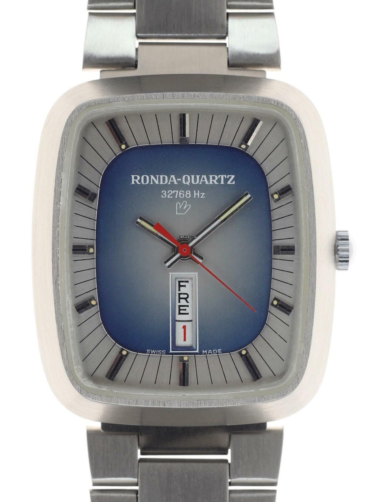  Ronda Gents Quartz Wristwatch 32.768 Hz </h1> 