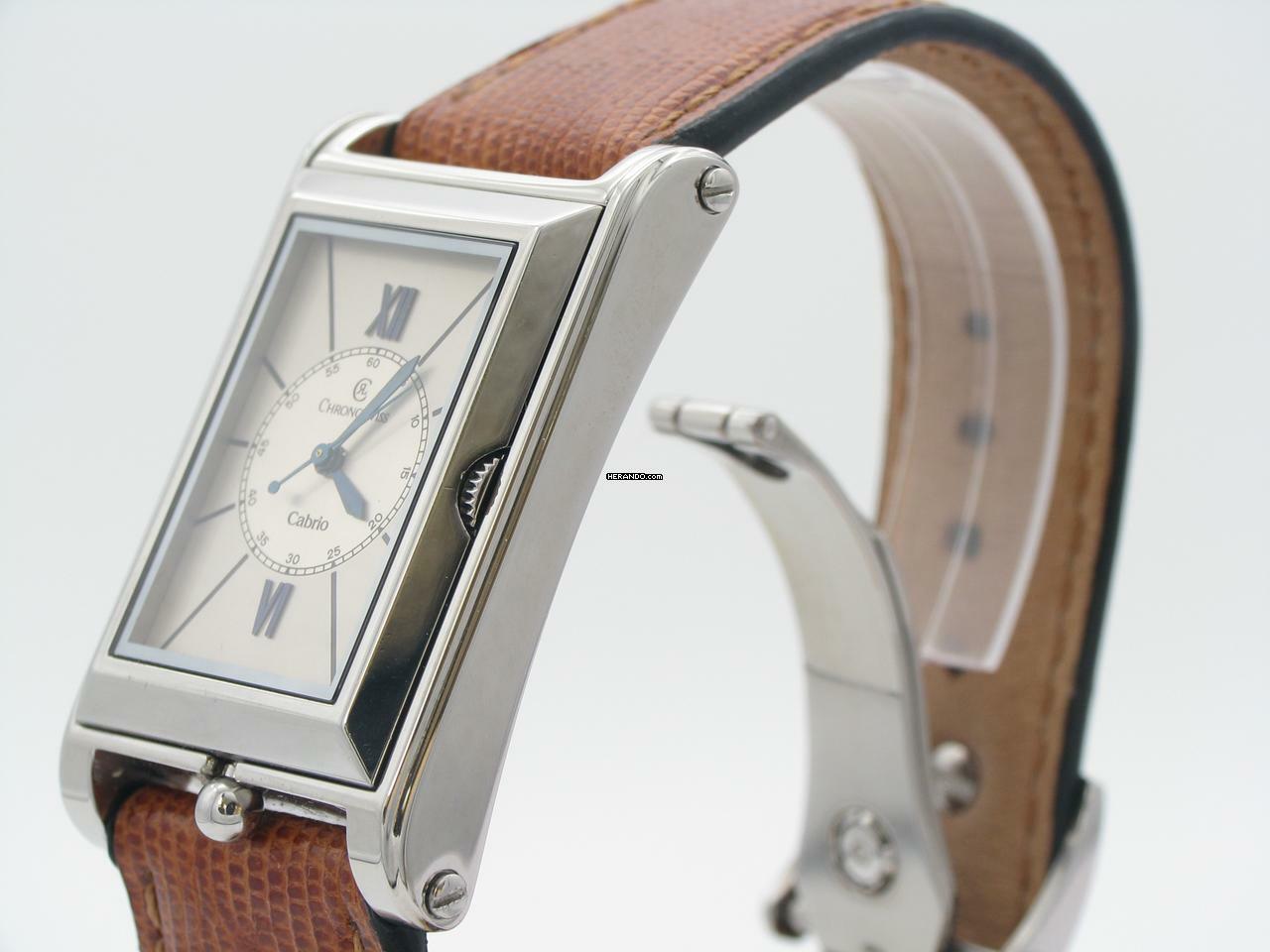 Thumbnail von Chronoswiss Cabrio Ref Ch 2673 Automatic im Wendegehäuse Inkl Box & Papiere </h1>