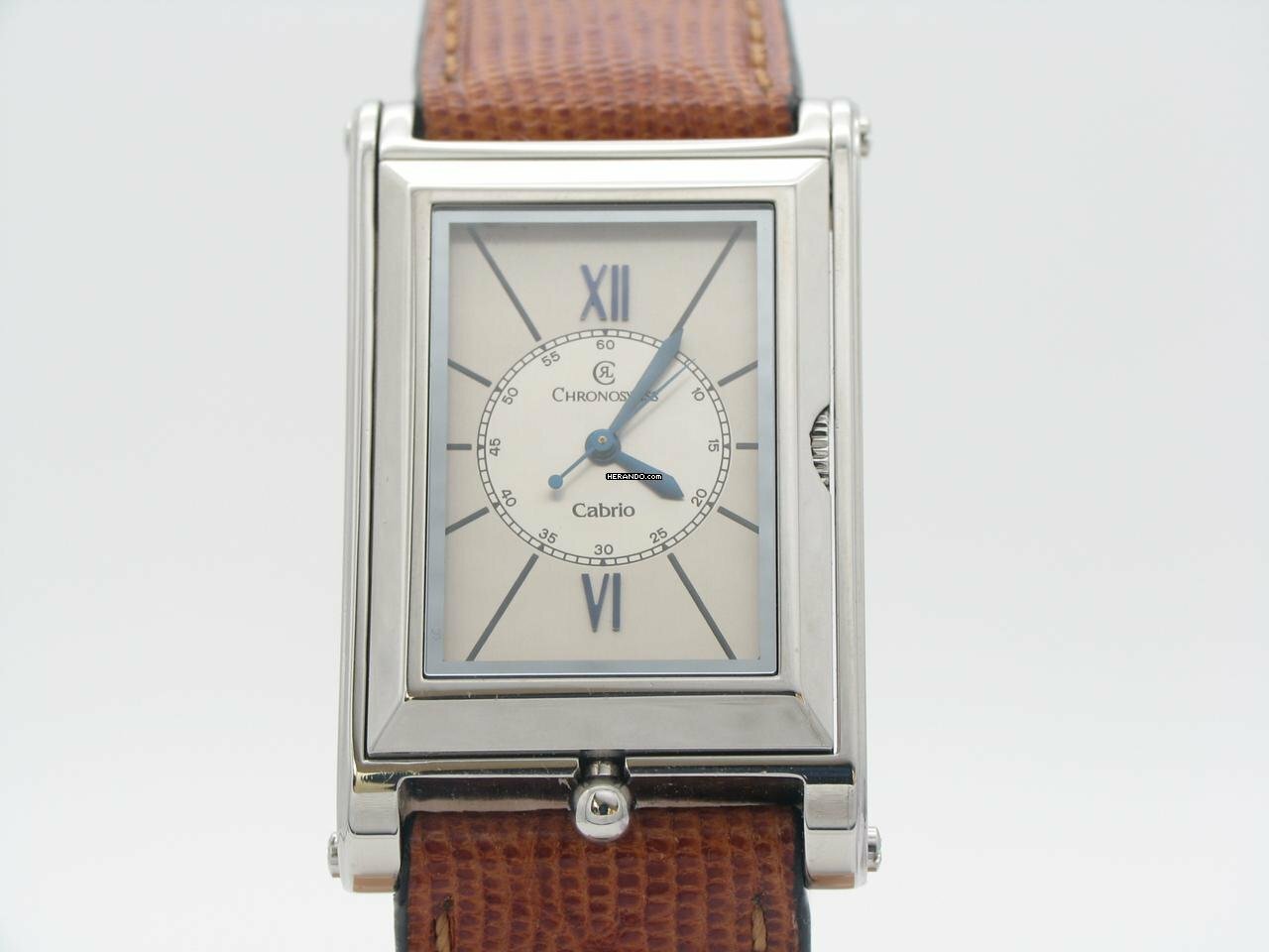 Thumbnail von Chronoswiss Cabrio Ref Ch 2673 Automatic im Wendegehäuse Inkl Box & Papiere </h1>