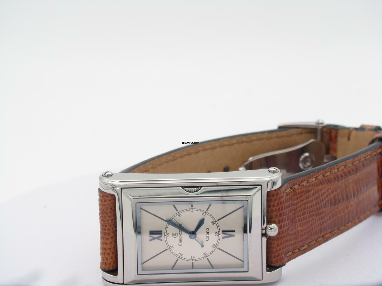 Thumbnail von Chronoswiss Cabrio Ref Ch 2673 Automatic im Wendegehäuse Inkl Box & Papiere </h1>