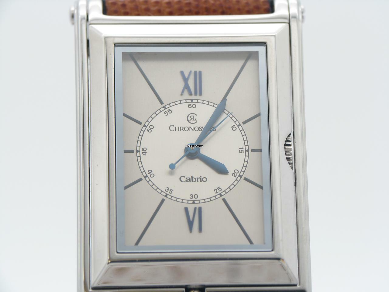Thumbnail von Chronoswiss Cabrio Ref Ch 2673 Automatic im Wendegehäuse Inkl Box & Papiere </h1>