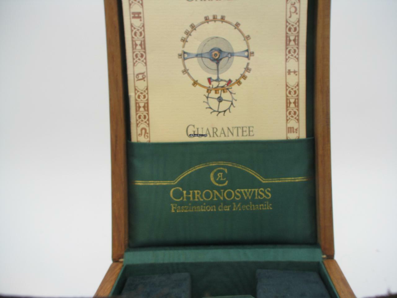 Thumbnail von Chronoswiss Cabrio Ref Ch 2673 Automatic im Wendegehäuse Inkl Box & Papiere </h1>