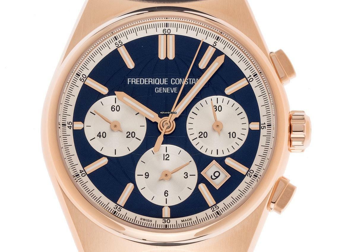  Frederique Constant Highlife Chronograph Ref.FC-391NS4NH4 Full Set Neu 