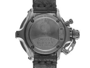 Thumbnail von U-Boat Capsule Stahl PVD Automatik Armband Leder Limitiert 50mm Ref.8806 Box&Pap. Full Set Neu