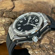 Thumbnail von Hublot Big Bang One Click Steel Diamonds - 39mm - Ref. 465.SX.1170.RX.1204 </h1>